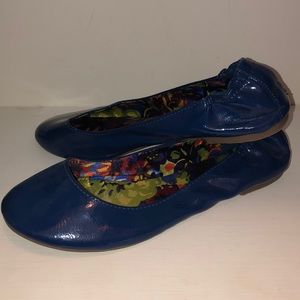 SO Navy Blue Ballet Flats